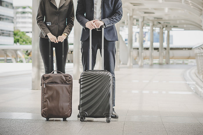 Luggage featured in ShoeMedic's luggage care and repair guide