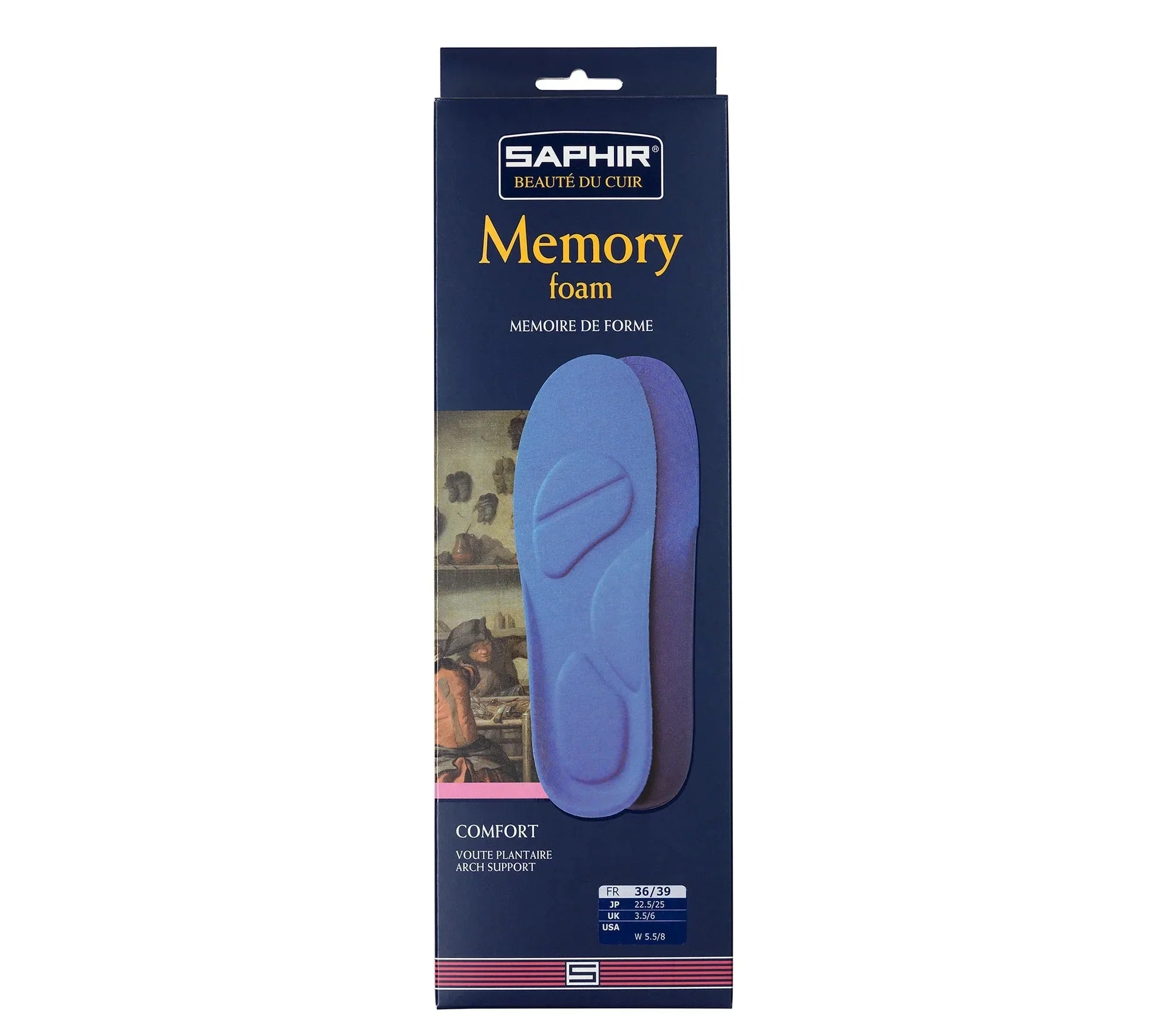 Saphir Memory Foam Shoe Insoles image 0