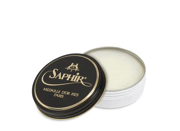 Saphir Médaille d'Or Pate De Luxe Wax Shoe Polish - 02 - Neutral, 50ml image
