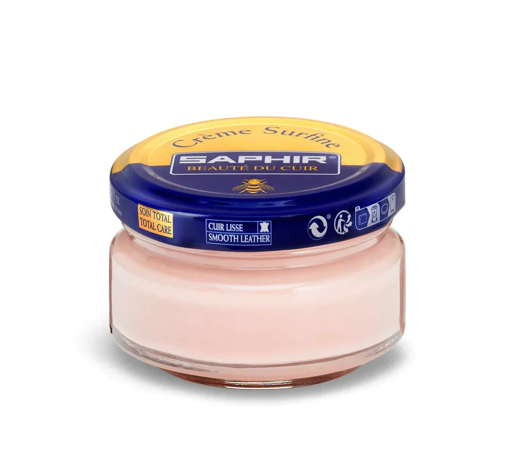 Saphir Cream Surfine Shoe Polish - Old Pink #91, 50ml image