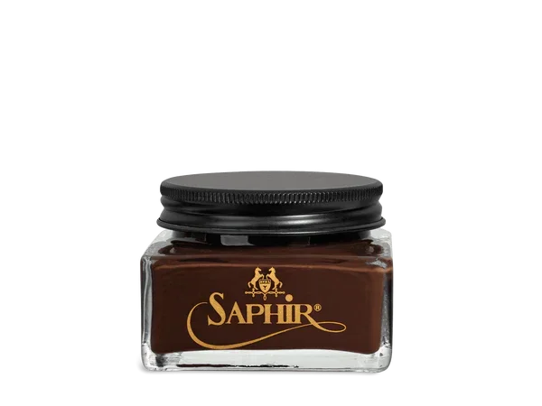 Saphir Médaille d'Or Creme 1925 Shoe Polish - 910 - Parisian Brown, 75ml image