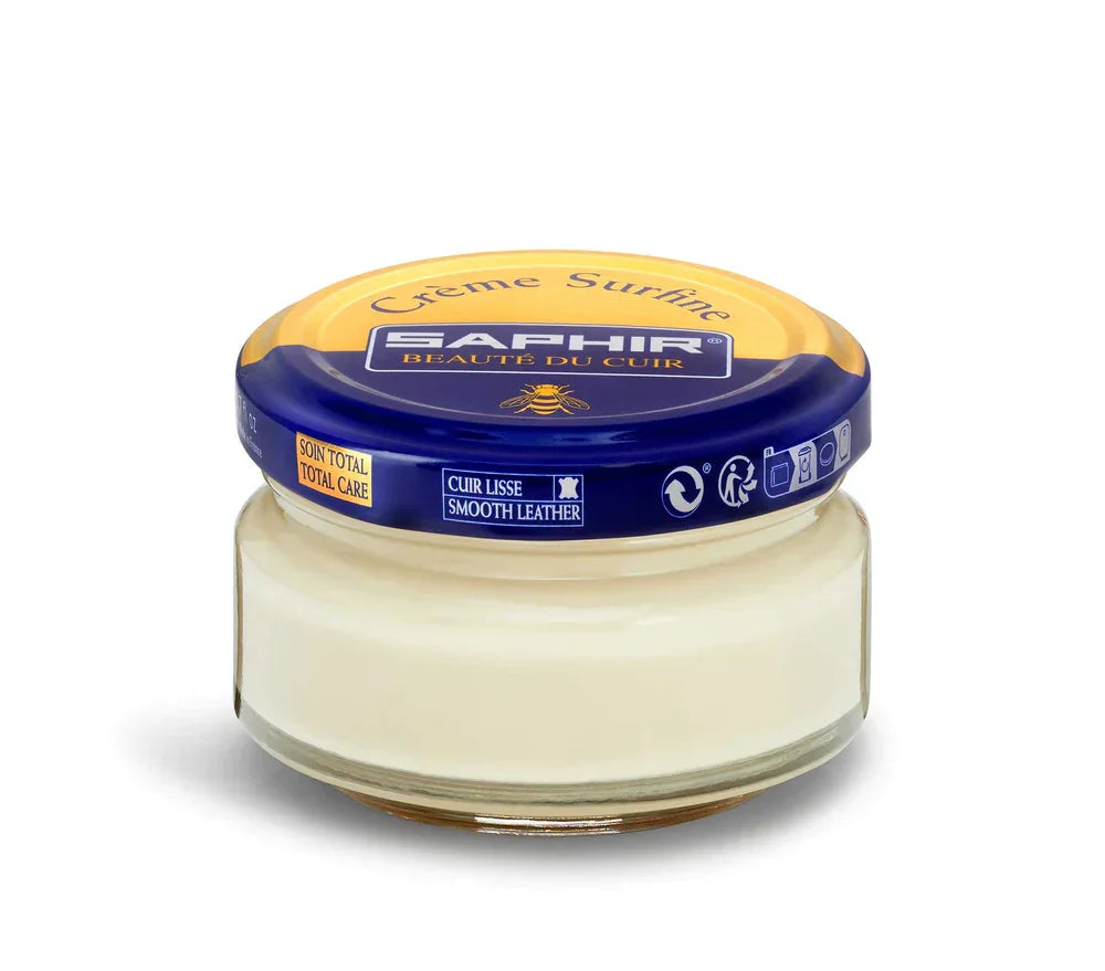 Saphir Cream Surfine Shoe Polish - Smoke #80, 50ml image