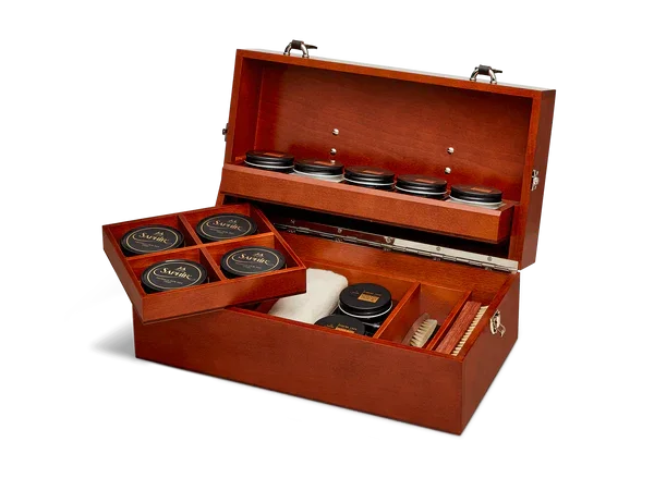 Saphir Médaille d'Or Intendant Shoe Box - Mahogany image