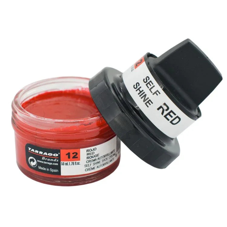 Tarrago Self Shine Shoe Cream Kit - Red, 50ml image