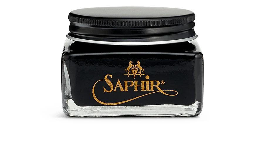 Saphir Médaille d'Or Creme 1925 Shoe Polish - 01 - Black, 75ml image