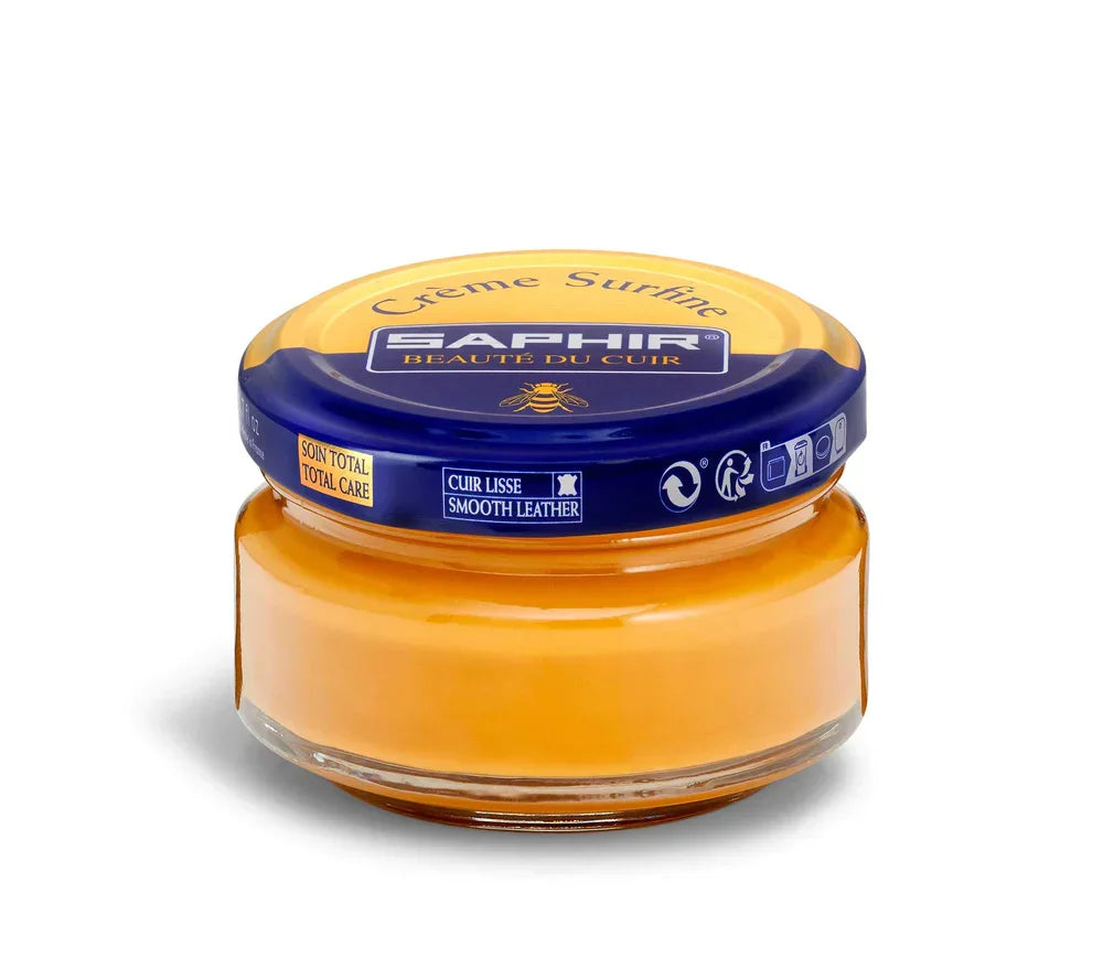 Saphir Cream Surfine Shoe Polish - Caramel #92, 50ml image