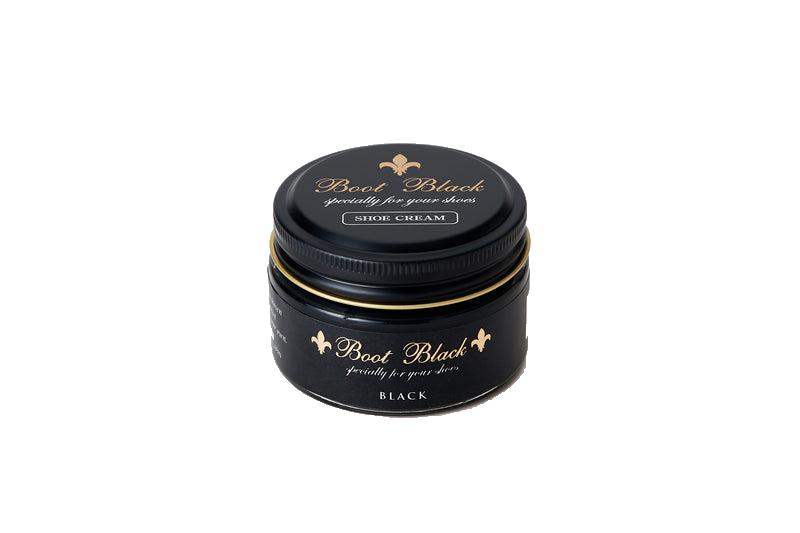 Boot Black Shoe Cream in Black — labelled closed jar on white background