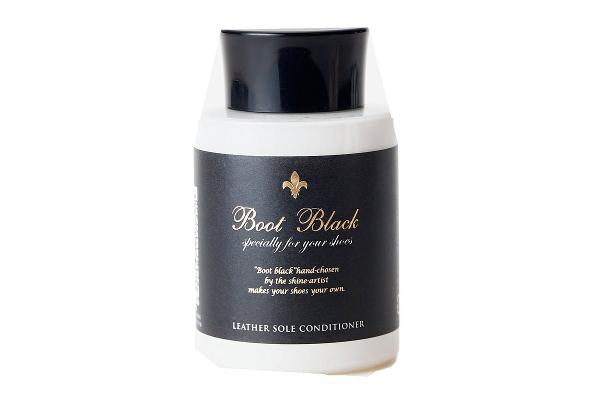 Boot Black Leather Sole Conditioner