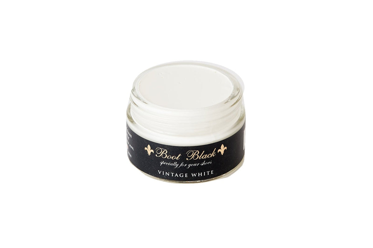 Boot Black Shoe Cream — Vintage White