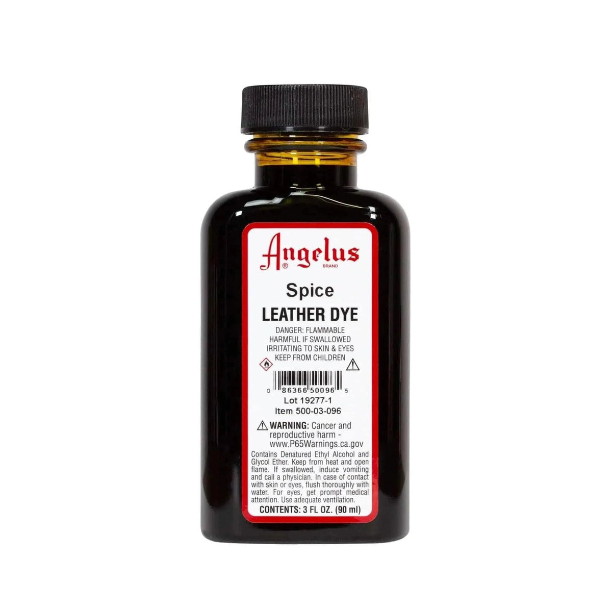 Angelus Leather Dye – Spice, manufacturer bottle product photo