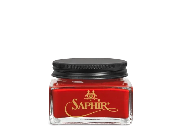 Saphir Médaille d'Or Creme 1925 Shoe Polish - 89 - Cherry Red, 75ml image
