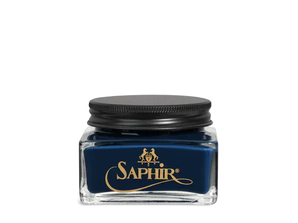 Saphir Médaille d'Or Creme 1925 Shoe Polish - 46 - Petroleum Blue, 75ml image