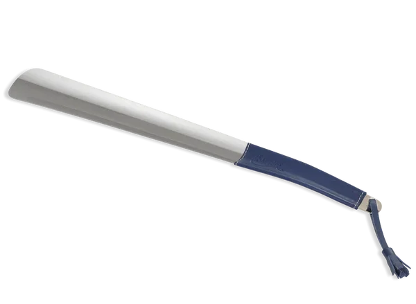 Saphir Médaille d'Or Nickel Plated Silver Shoe Horn - Blue image