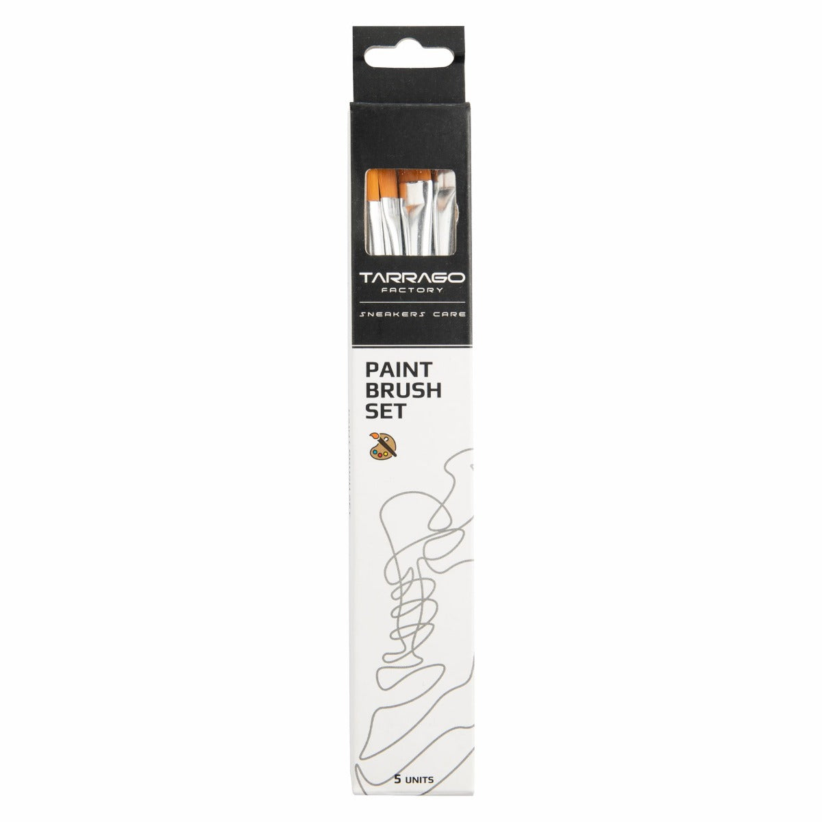 Tarrago Sneakers Paint Brush Set — product photograph