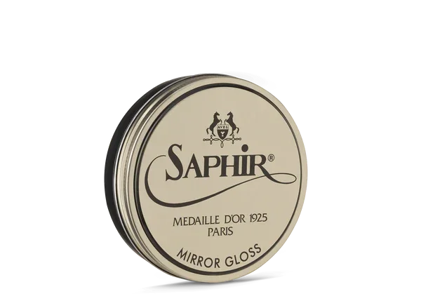 Saphir Mirror Gloss shoe polish for a high-shine leather finish