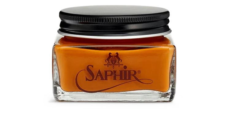 Saphir Médaille d'Or Cordovan Shoe Cream Polish - 19 - Fawn image