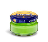Saphir Crème Surfine green leather care cream for smooth leather, total care conditioning