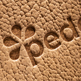 Close-up of the brown Pedag Leather insole