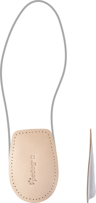 Pedag Perfect leather heel cushions shown as one pair