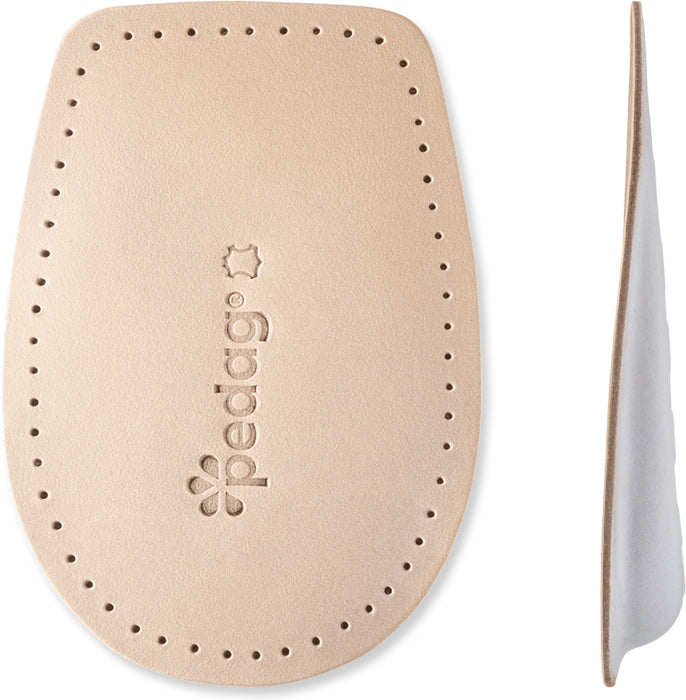 Pedag Perfect cowhide heel cushions with extra-soft latex padding