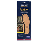 Saphir Leather Cuir Luxe insole with charcoal, sheepskin, vegetal tan for shoe repair and care