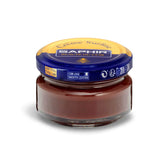 Saphir Crème Surfine leather cream for smooth leather care and conditioning