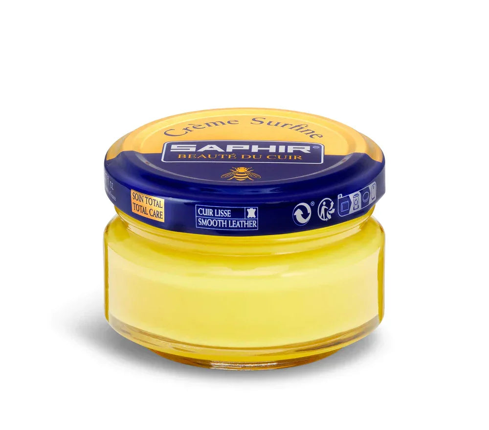 Saphir Cream Surfine Shoe Polish - Yellow #53, 50ml image