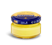 Saphir Crème Surfine for smooth leather care, total shoe conditioning and restoration