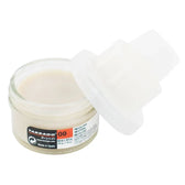 Tarrago Neutral Shoe Cream for leather care, conditioning & restoration, 50ml jar with open lid