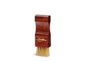 Saphir wooden shoe brush with natural bristles for leather care and polishing