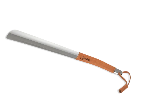 Saphir Médaille d'Or Nickel Plated Silver Shoe Horn - Orange image
