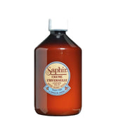 Saphir Creme Universelle leather balm for cleaning, nourishing, and protecting shoes with jojoba oil