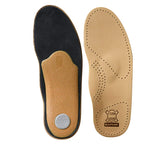 Saphir Cuir Leather insoles with breathable perforations and cushioned heel for comfort and shoe care