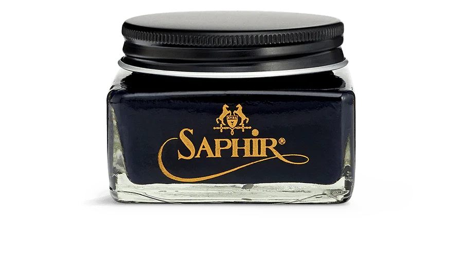 Saphir Médaille d'Or Creme 1925 Shoe Polish - 06 - Navy Blue, 75ml image