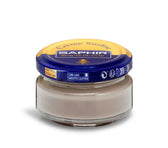 Saphir Crème Surfine for smooth leather care, total shoe conditioning cream in glass jar