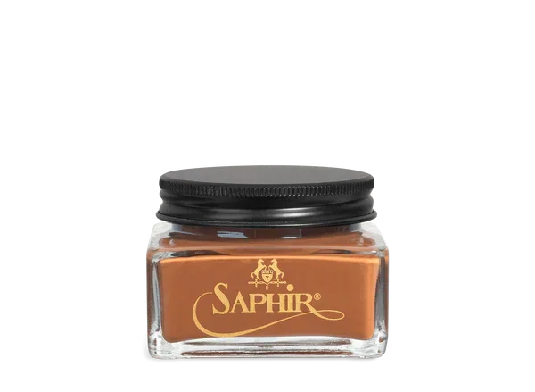 Saphir Médaille d'Or Creme 1925 Shoe Polish - 917 - Light Hazelnut, 75ml image