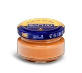 Saphir Crème Surfine leather cream for smooth leather care and conditioning