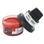 Tarrago Self Shine Red shoe cream for leather care, color 12, 50ml jar with applicator lid