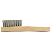 Columbus Suede Brush with stainless-steel bristles and beechwood handle — image 3