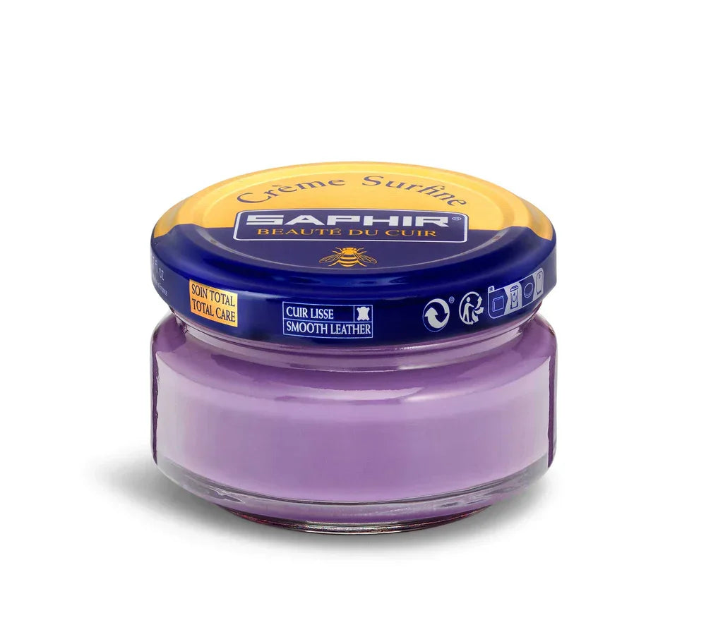 Saphir Cream Surfine Shoe Polish - Lilac #84, 50ml image
