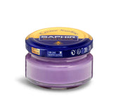 Saphir Crème Surfine purple leather cream for smooth leather care and conditioning
