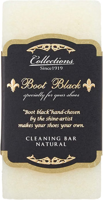 Boot Black Cleaning Bar — Natural Crepe Rubber
