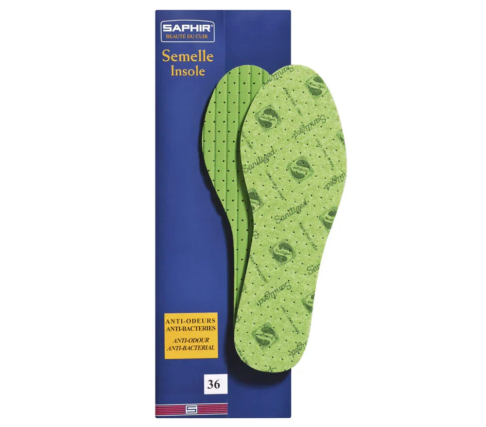 Saphir Anti-Odor & Anti-Bacterial Shoe Insoles image 0