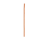 Orange leather shoe repair stick for conditioning and restoring leather shoes, boots, and bags