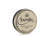 Saphir Mirror Gloss shoe polish tin for premium leather shine and restoration