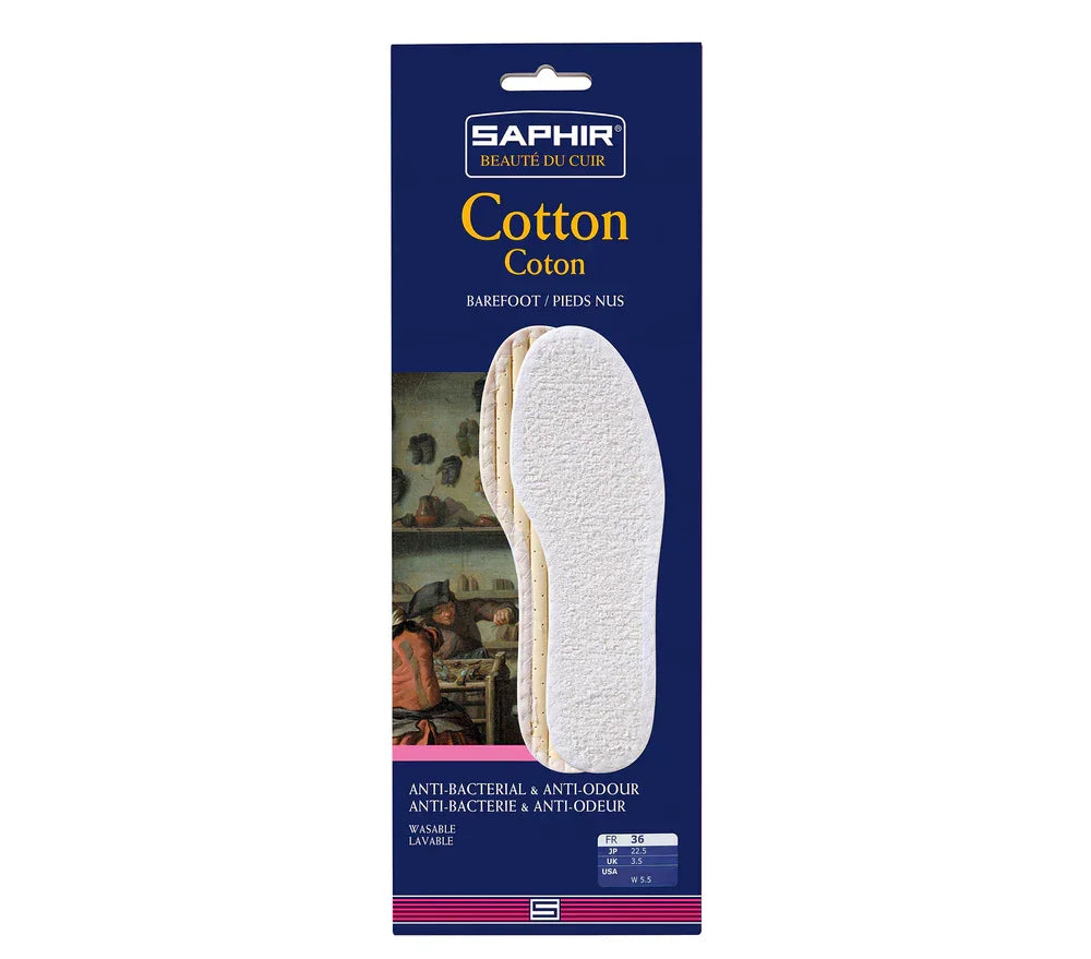 Saphir Cotton Shoe Insoles - 45 image