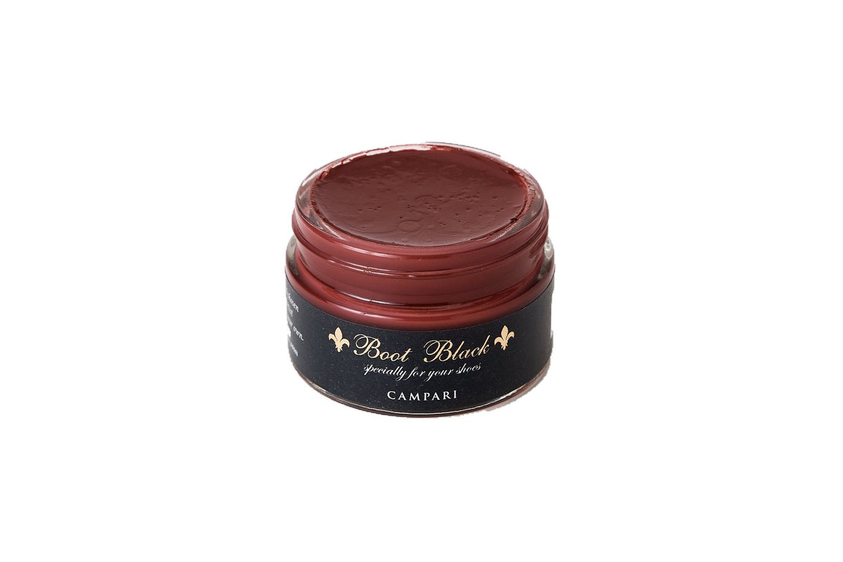 Boot Black Shoe Cream — Campari