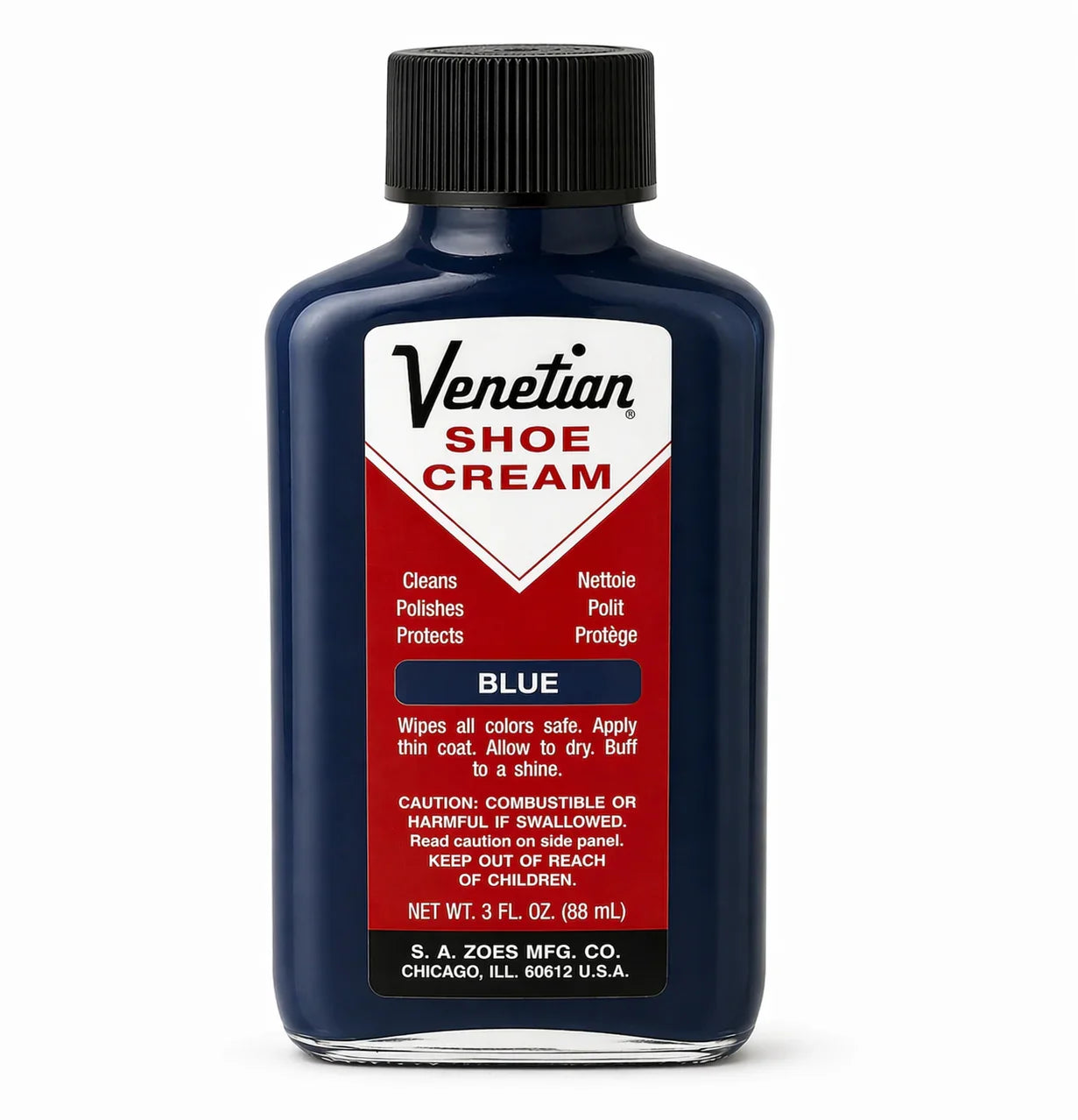 Venetian Shoe Cream – Leather Conditioner & Polish (Multiple Colors & Sizes)