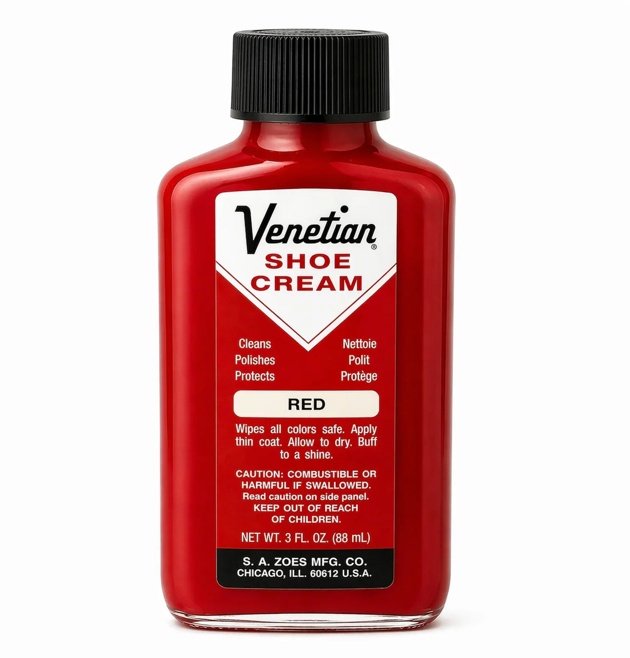 Venetian Shoe Cream – Leather Conditioner & Polish (Multiple Colors & Sizes)
