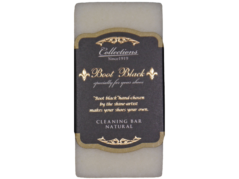Boot Black Cleaning Bar — Natural Crepe Rubber — detail image 1